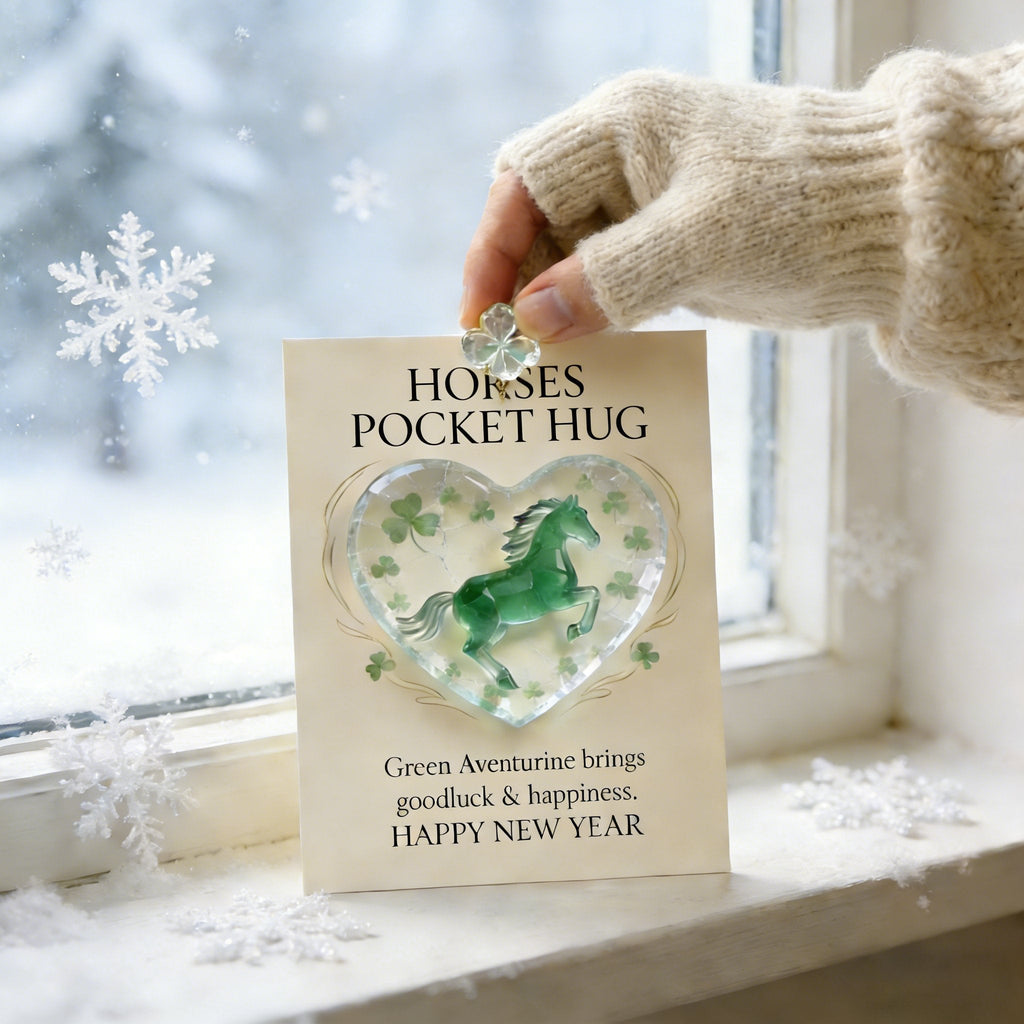 🐎🍀2026 Horses Pocket Hug — A Symbol of Strength & New Beginnings