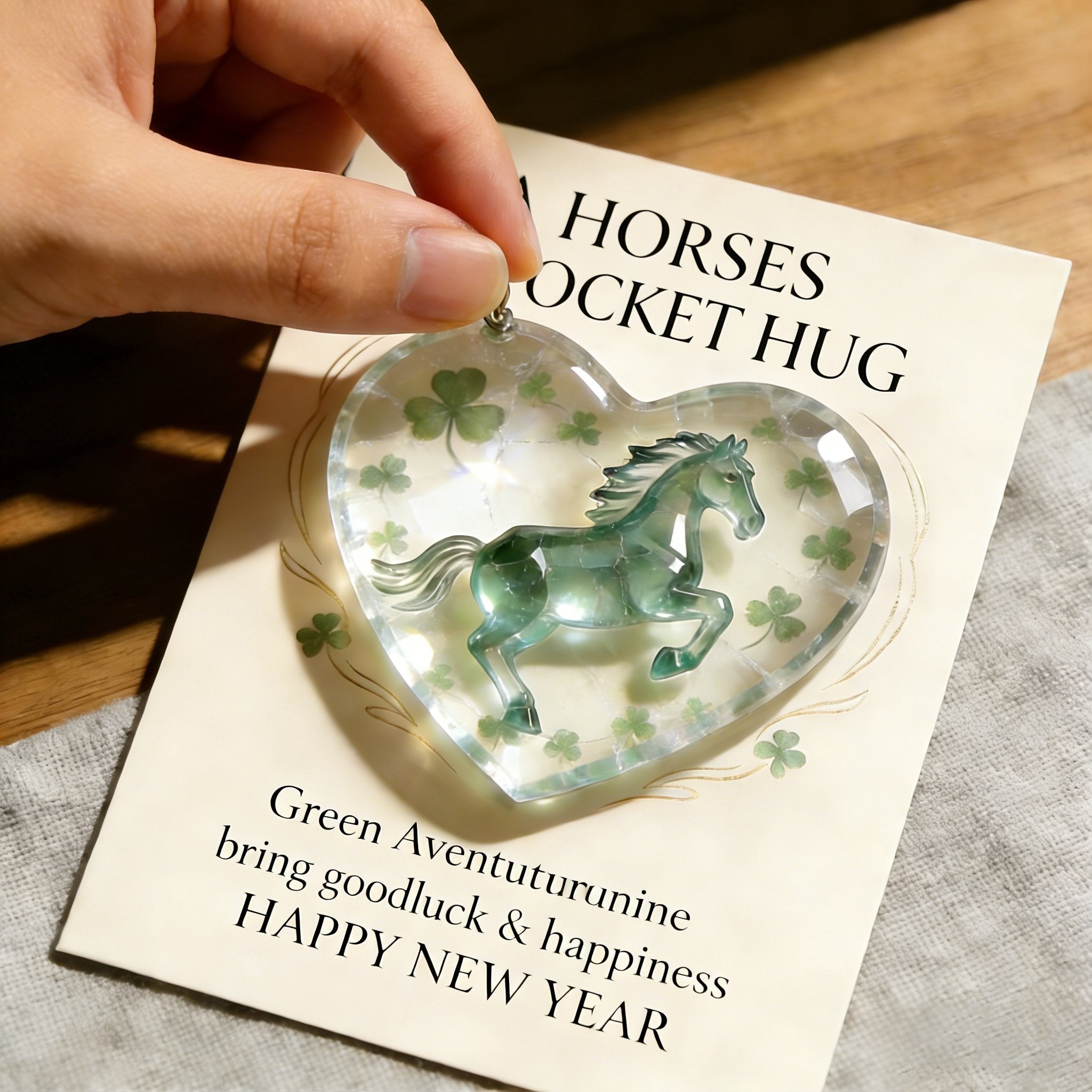 🐎🍀2026 Horses Pocket Hug — A Symbol of Strength & New Beginnings