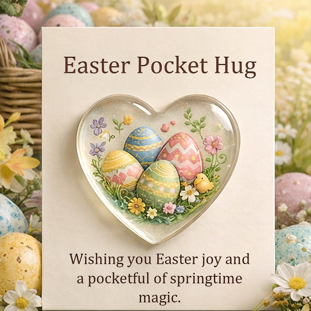 Easter Pocket Hug – A Small Gift of Comfort and Springtime Joy