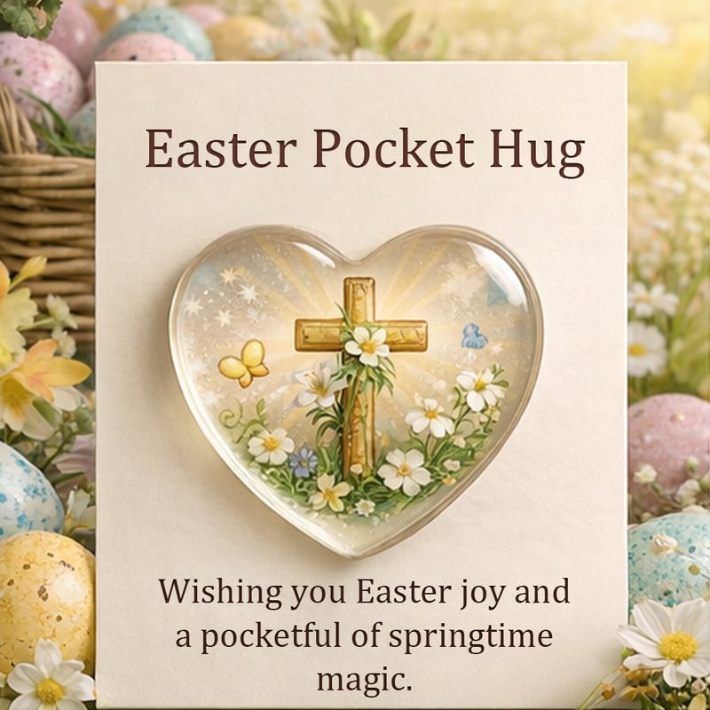 Easter Pocket Hug – A Small Gift of Comfort and Springtime Joy