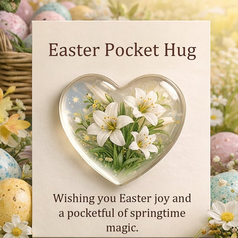 Easter Pocket Hug – A Small Gift of Comfort and Springtime Joy