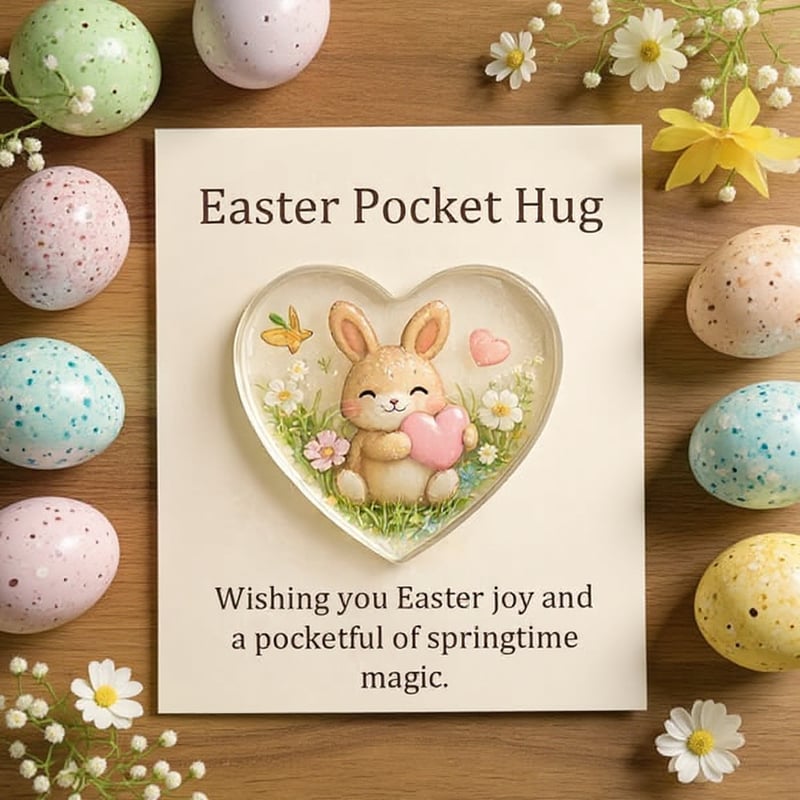 Easter Pocket Hug – A Small Gift of Comfort and Springtime Joy