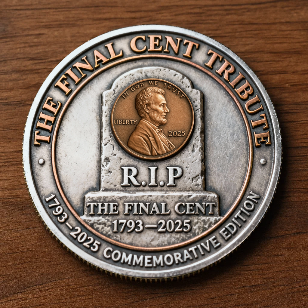 🏅250 Years of America 60% OFF -Final Cent Tribute Coin