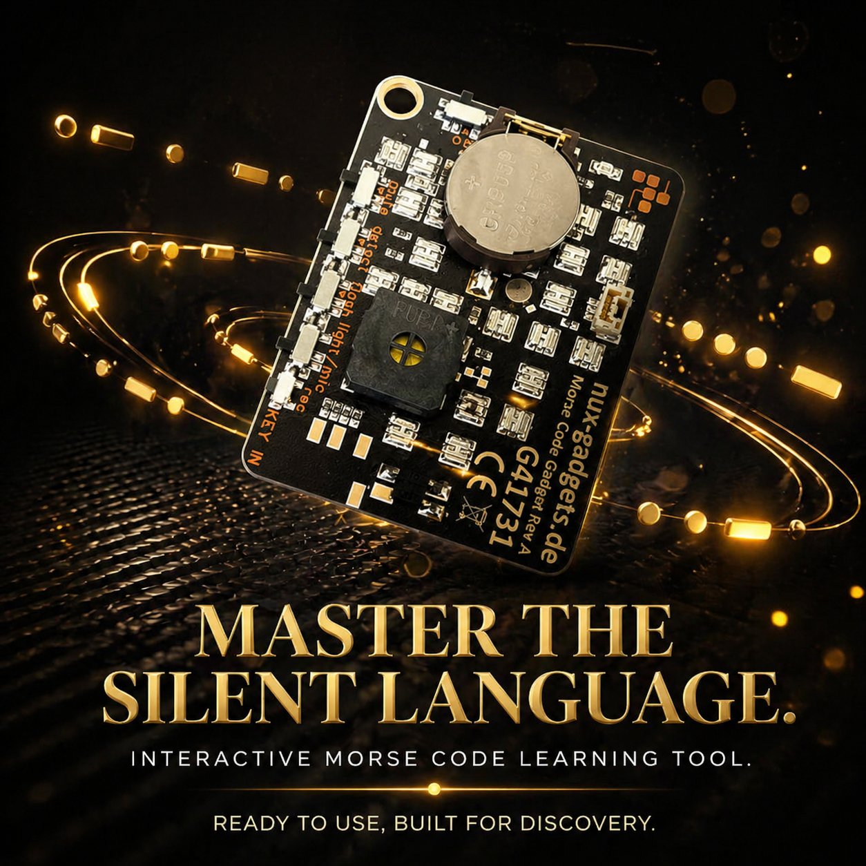 Morse Code Trainer Card Pro LED Edition: The Ultimate Portable CW Learning Tool 🚀