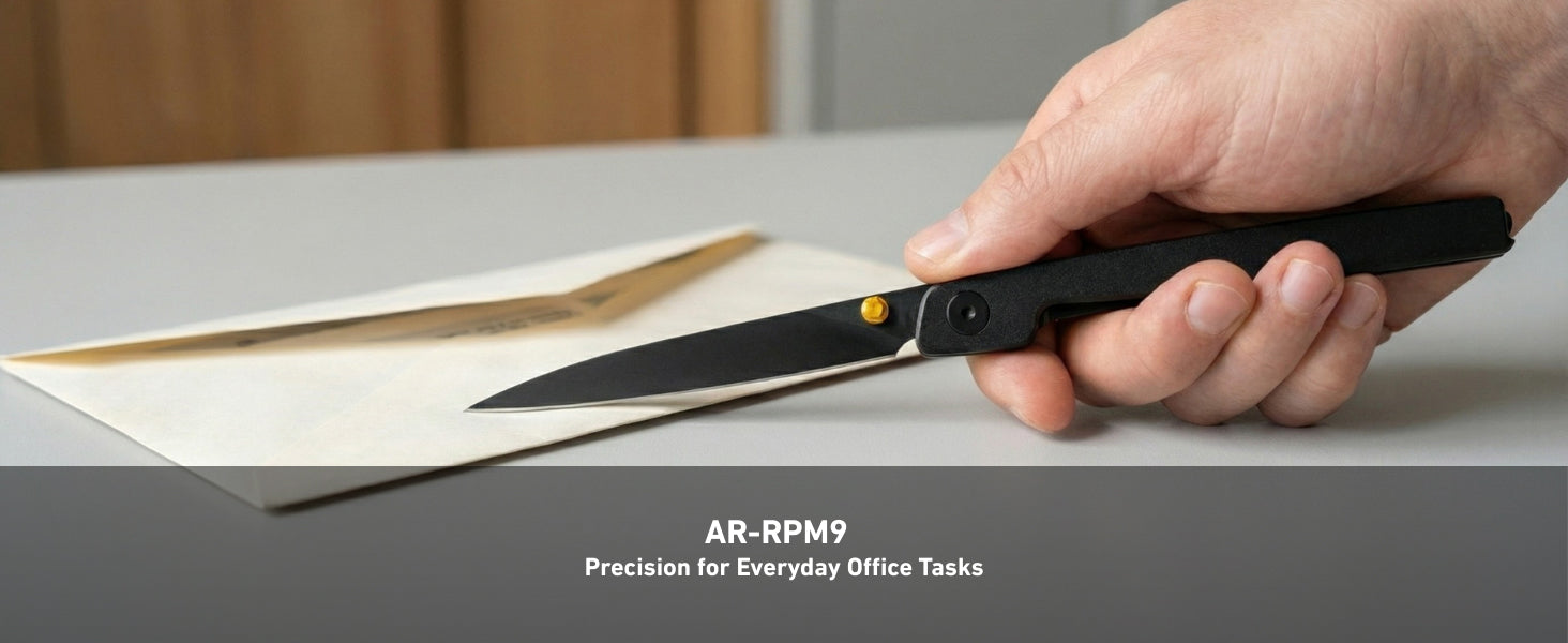🔥Limited Time Discount 🎉Lanky Liner Lock Front Flipper Knife Black Aluminum Handle